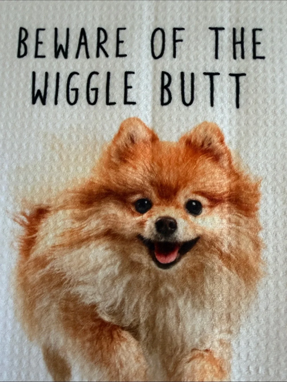 Pomeranian Kitchen Towels Set of 4. NWOT!